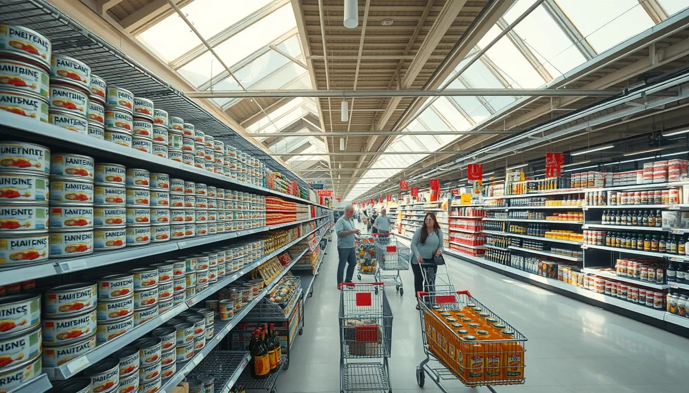 Сеть «Ошер Ад» резко снизила цены на популярные продукты питания